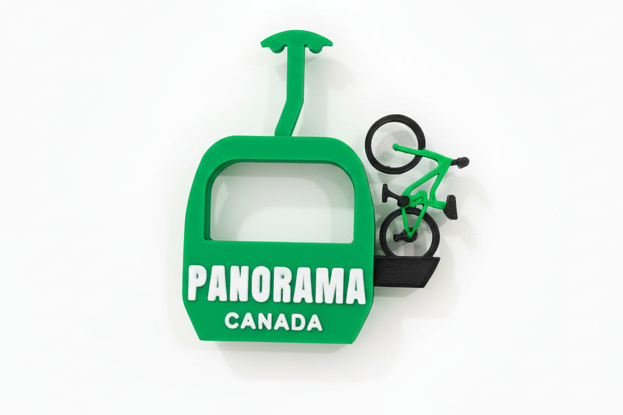 Panorama Gondola Canada with Bike Magnet - Wholesale