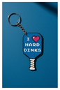Keychain - PB Paddle - I Love Hard Dinks - Wholesale