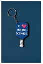 Keychain - PB Paddle - I Love Hard Dinks - Wholesale