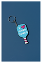 Keychain - PB Paddle - I Love Hard Dinks - Wholesale