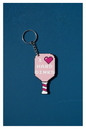 Keychain - PB Paddle - I Love Hard Dinks - Wholesale