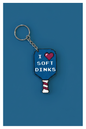 Keychain - PB Paddle - I Love Soft Dinks - Wholesale