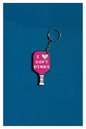 Keychain - PB Paddle - I Love Soft Dinks - Wholesale