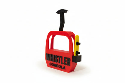 Whistler Gondola with Snowboard Magnet