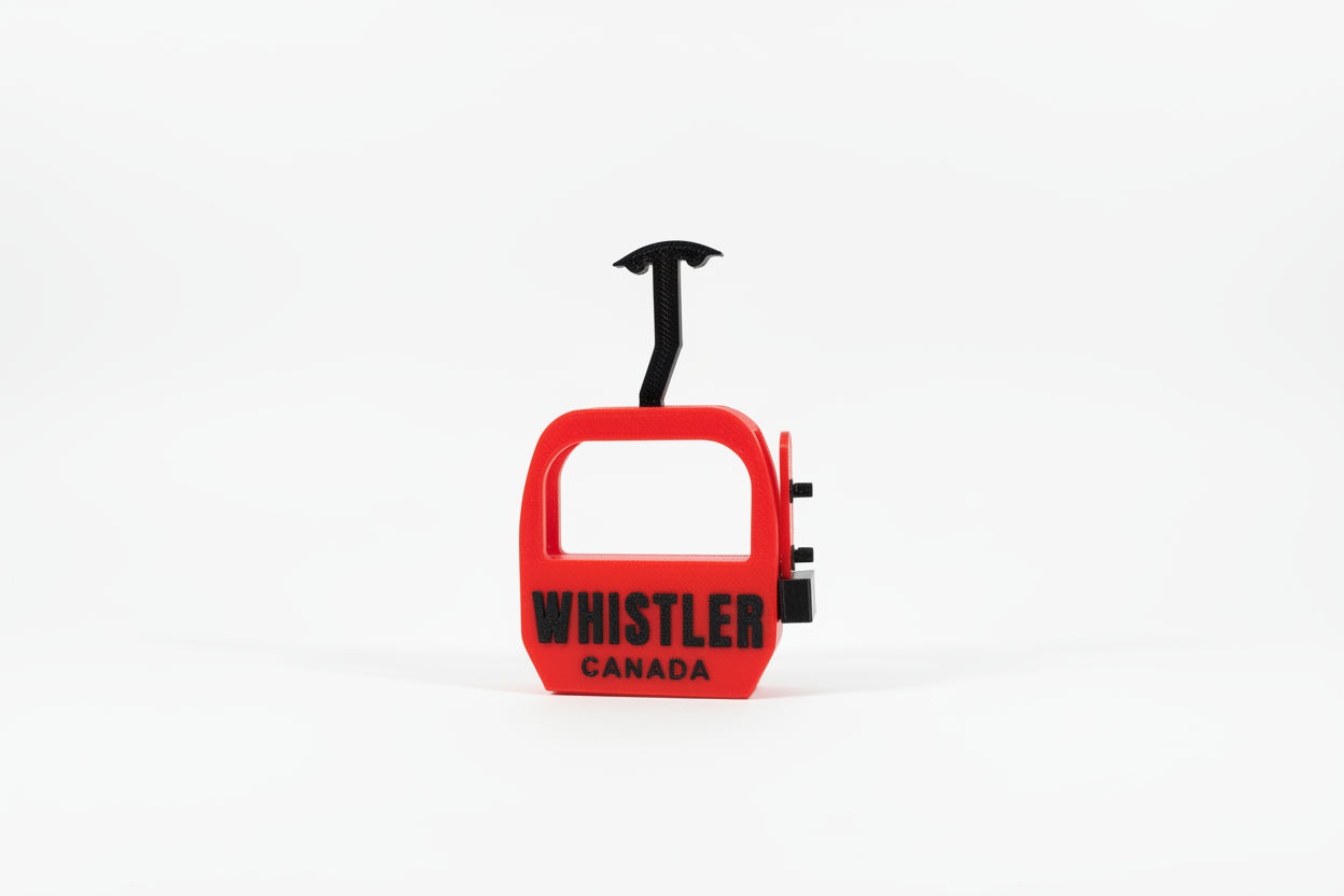 Whistler Gondola Canada with Snowboard Magnet - Wholesale