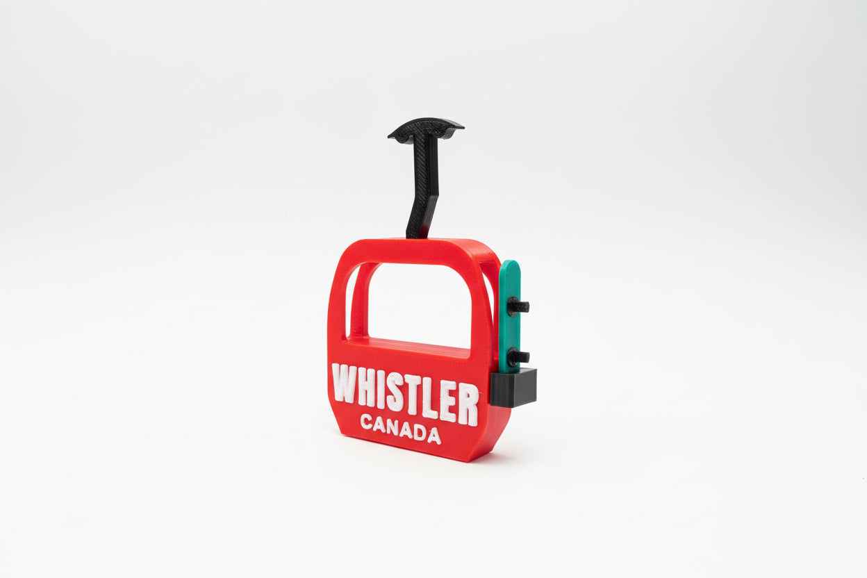 Whistler Gondola Canada with Snowboard Magnet - Wholesale
