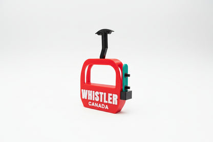 Whistler Gondola Canada with Snowboard Magnet - Wholesale
