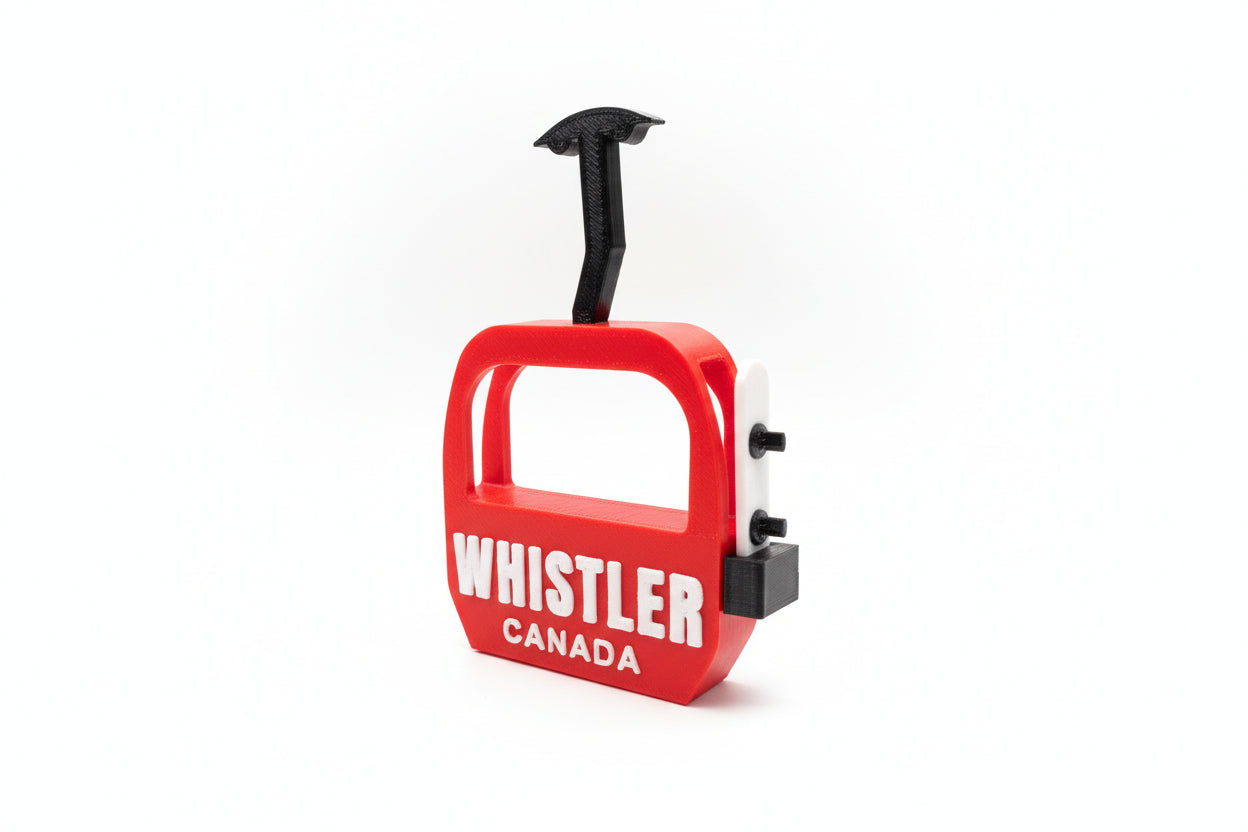 Whistler Gondola Canada with Snowboard Magnet - Wholesale