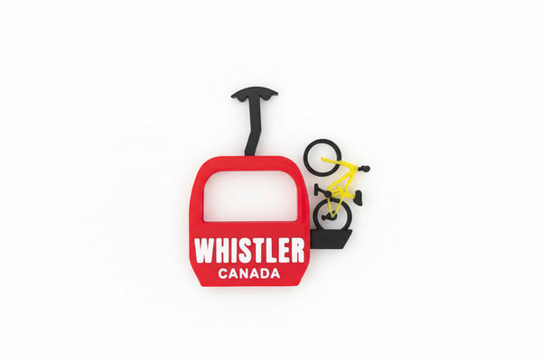 Whistler - Gondola Canada with Bike Magnet