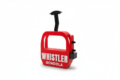 Whistler Gondola with Snowboard Magnet