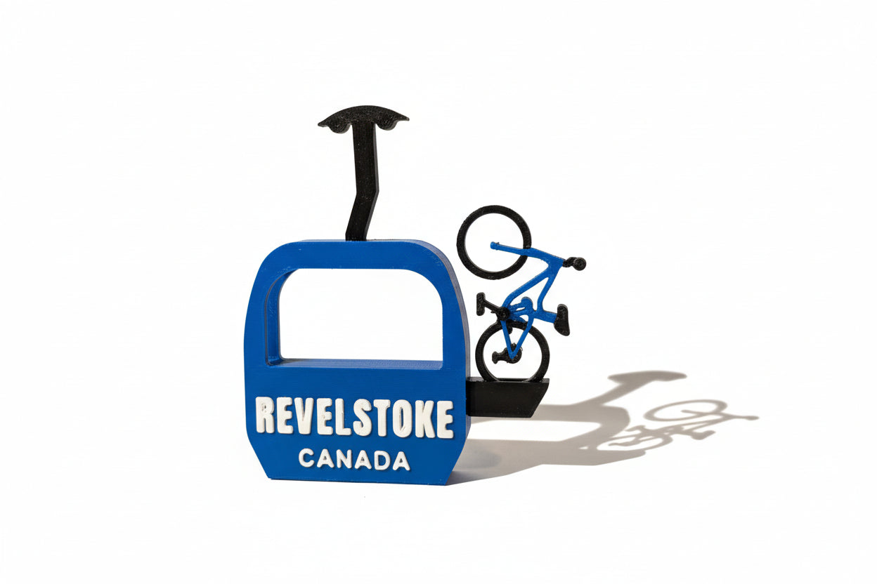 Revelstoke Gondola Canada with Bike Magnet - Wholesale