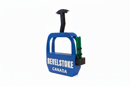 Revelstoke Gondola Canada with Skis Magnet - Wholesale