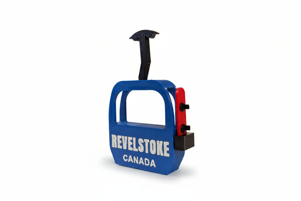 Revelstoke Gondola Canada with Snowboard Magnet