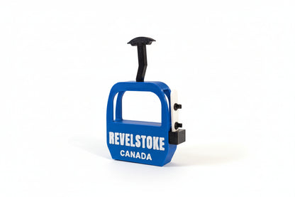 Revelstoke Gondola Canada with Snowboard Magnet