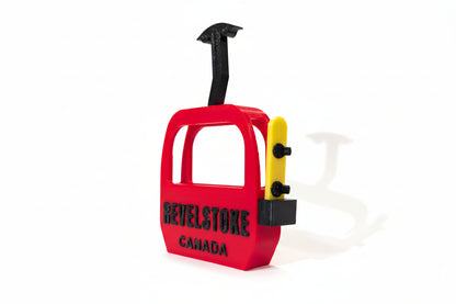 Revelstoke Gondola Canada with Snowboard Magnet
