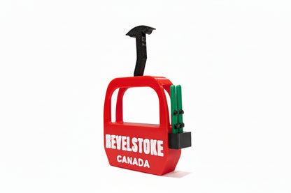 Revelstoke Gondola Canada with Skis Magnet - Wholesale