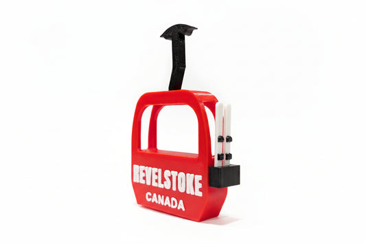 Revelstoke Gondola Canada with Skis Magnet - Wholesale