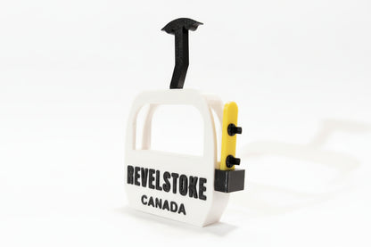Revelstoke Gondola Canada with Snowboard Magnet