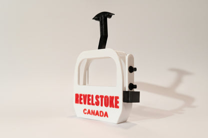 Revelstoke Gondola Canada with Snowboard Magnet