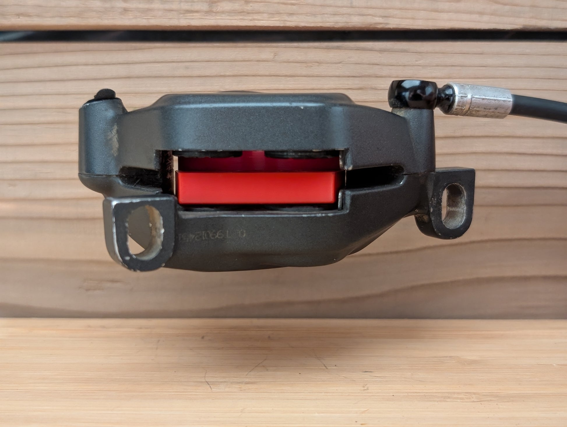 SRAM Guide Bleed Block Bottom View crafted by Whistler Print-A-Part for MTB brakes