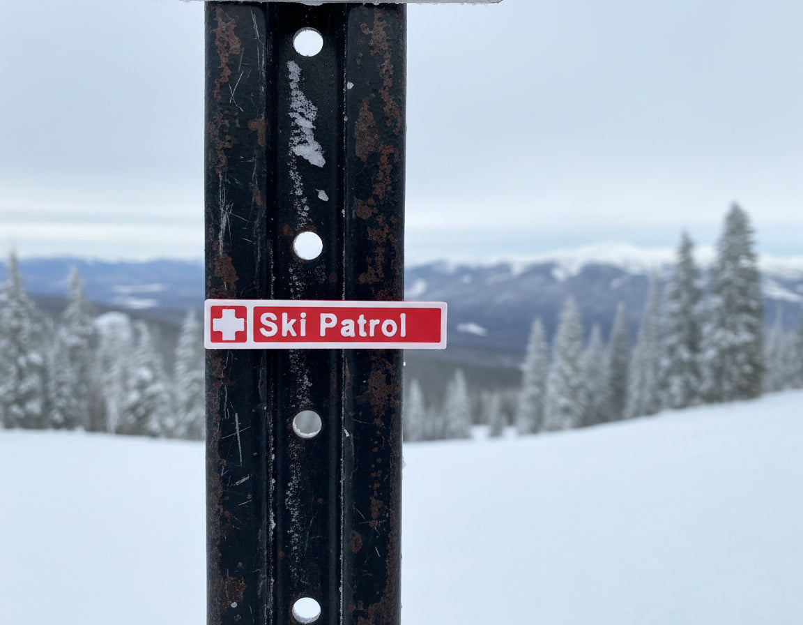 Seymour Mountain Safety Signs