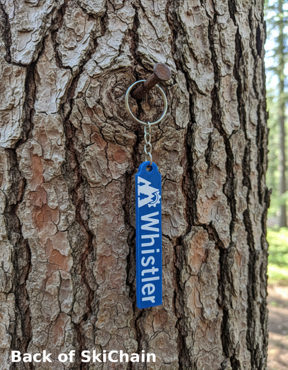 SkiChains – Whistler - Ski-Themed Keychains for Skiers & Riders