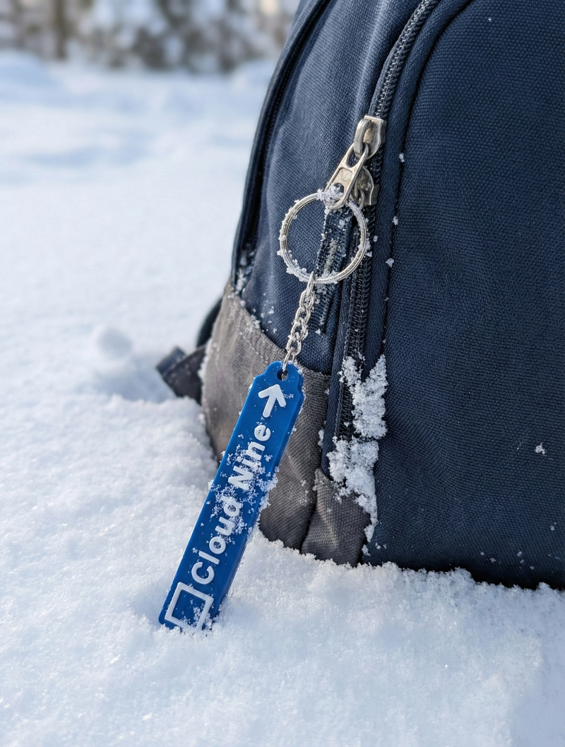 SkiChains – Whistler - Ski-Themed Keychains for Skiers & Riders