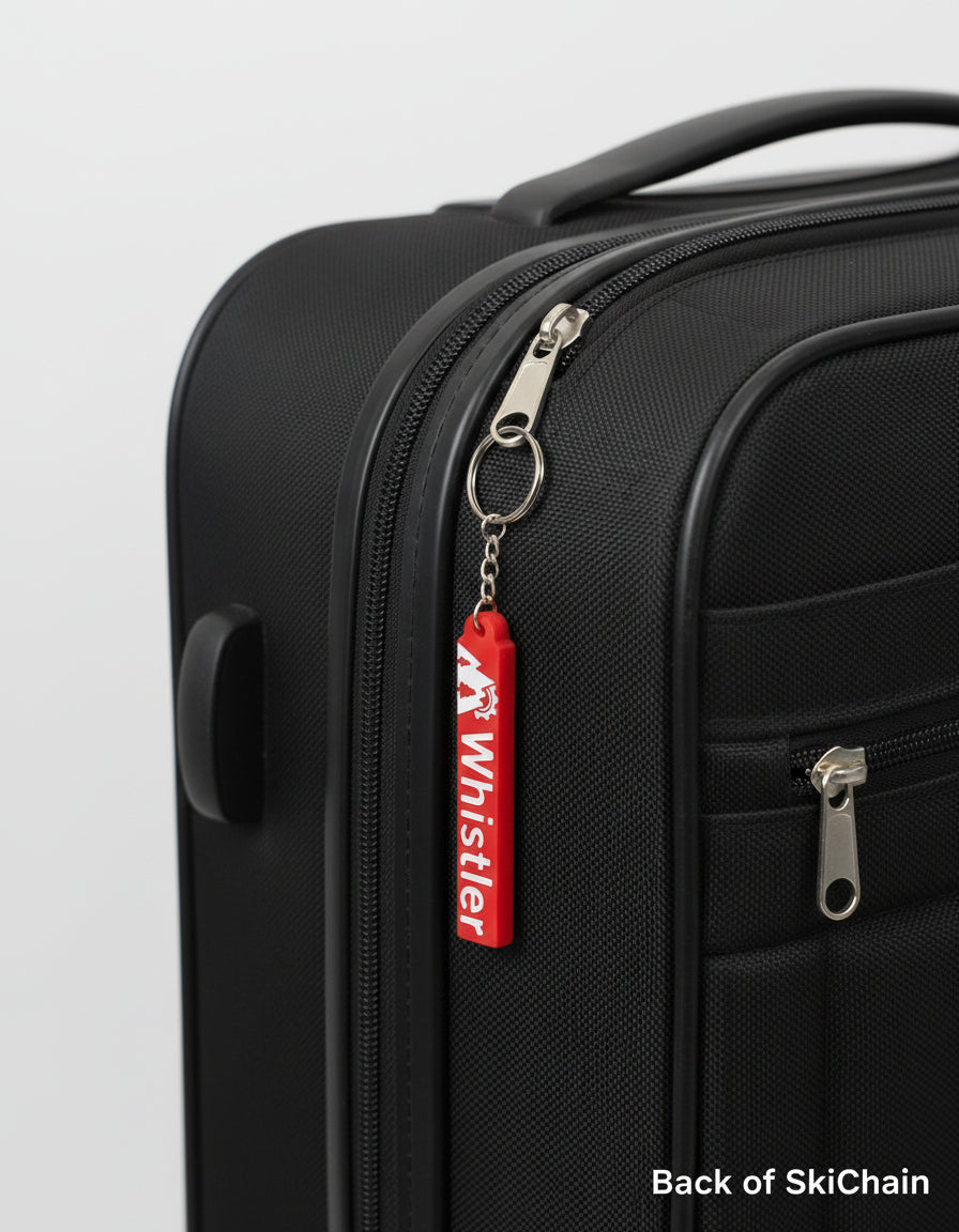 SkiChains – Whistler - Ski-Themed Keychains for Skiers & Riders