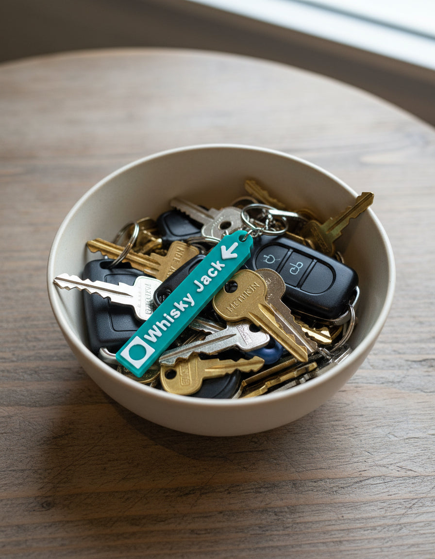 SkiChains – Whistler - Ski-Themed Keychains for Skiers & Riders