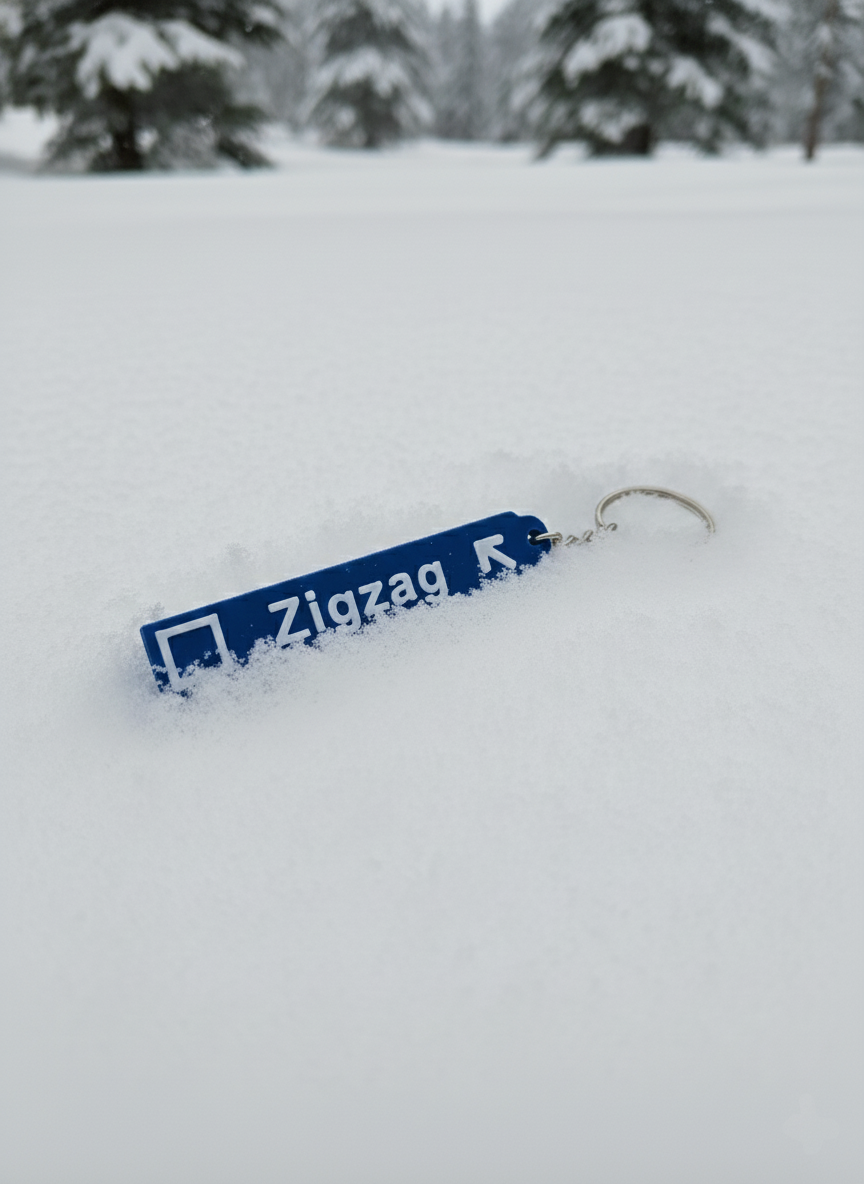 SkiChains – Whistler - Ski-Themed Keychains for Skiers & Riders