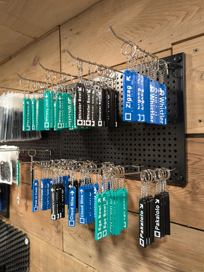 SkiChains – Whistler - Ski-Themed Keychains for Skiers & Riders