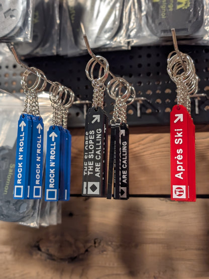 SkiChains – Whistler - Ski-Themed Keychains for Skiers & Riders