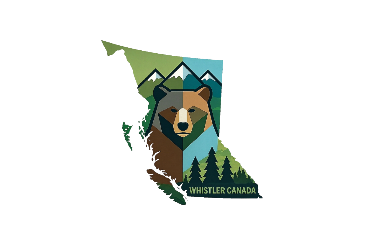 Sticker - BC Bear Whistler - Wholesale