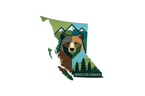 Sticker - BC Bear Whistler