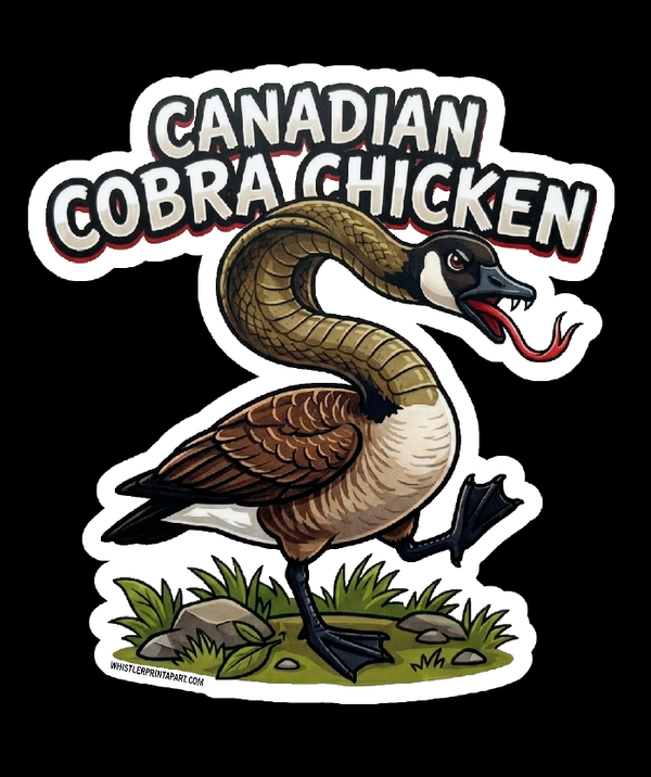 Sticker - Canadian Cobra Chicken