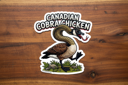 Sticker - Canadian Cobra Chicken - Wholesale
