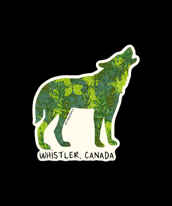 Sticker - Fern Wolf
