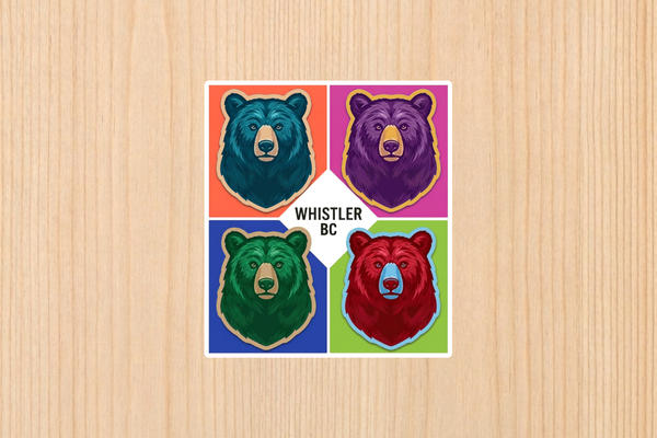 Sticker - Four Bears Whistler