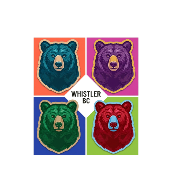 Sticker - Four Bears Whistler