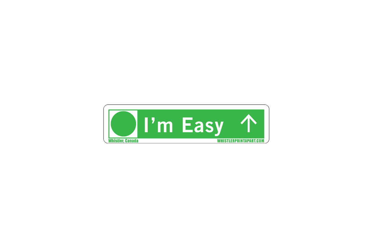 Sticker - I'm Easy - Wholesale