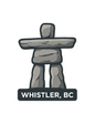 Sticker - Inukshuk  - Wholesale