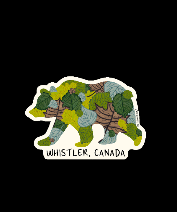 Sticker - Leafy Bear