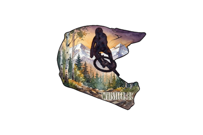 Sticker - MTB Full Face - Whistler - Wholesale