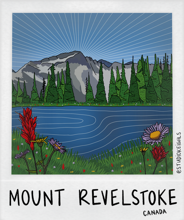 Sticker - Revelstoke - Mount Revelstoke - Wholesale