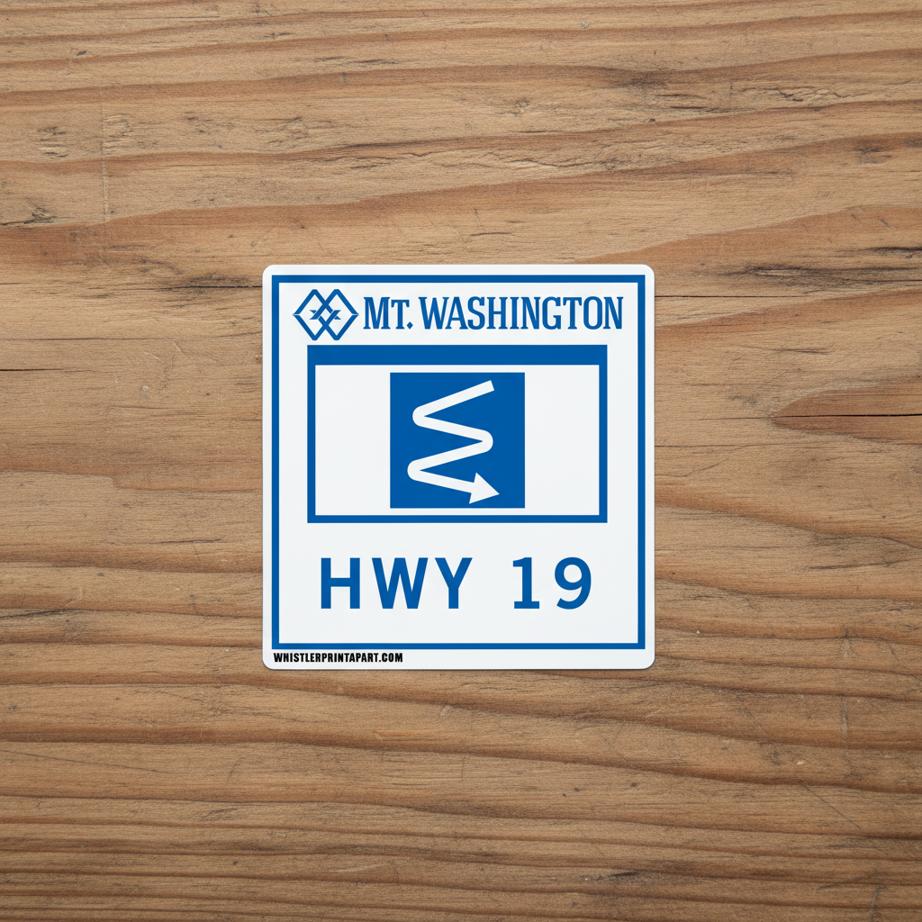 Sticker - HWY 19 - Wholesale
