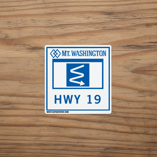 Sticker - HWY 19 - Wholesale