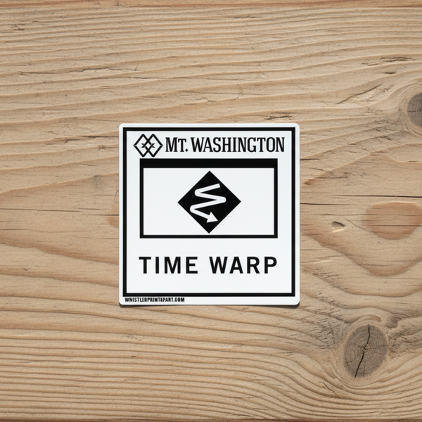 Sticker - Time Warp - Wholesale