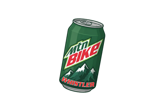 Sticker - MTN Bike Can - Whistler - Wholesale