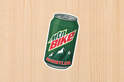 Sticker - MTN Bike Can - Whistler - Wholesale