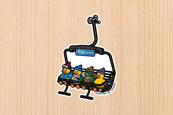 Sticker - Peak Express Ducks